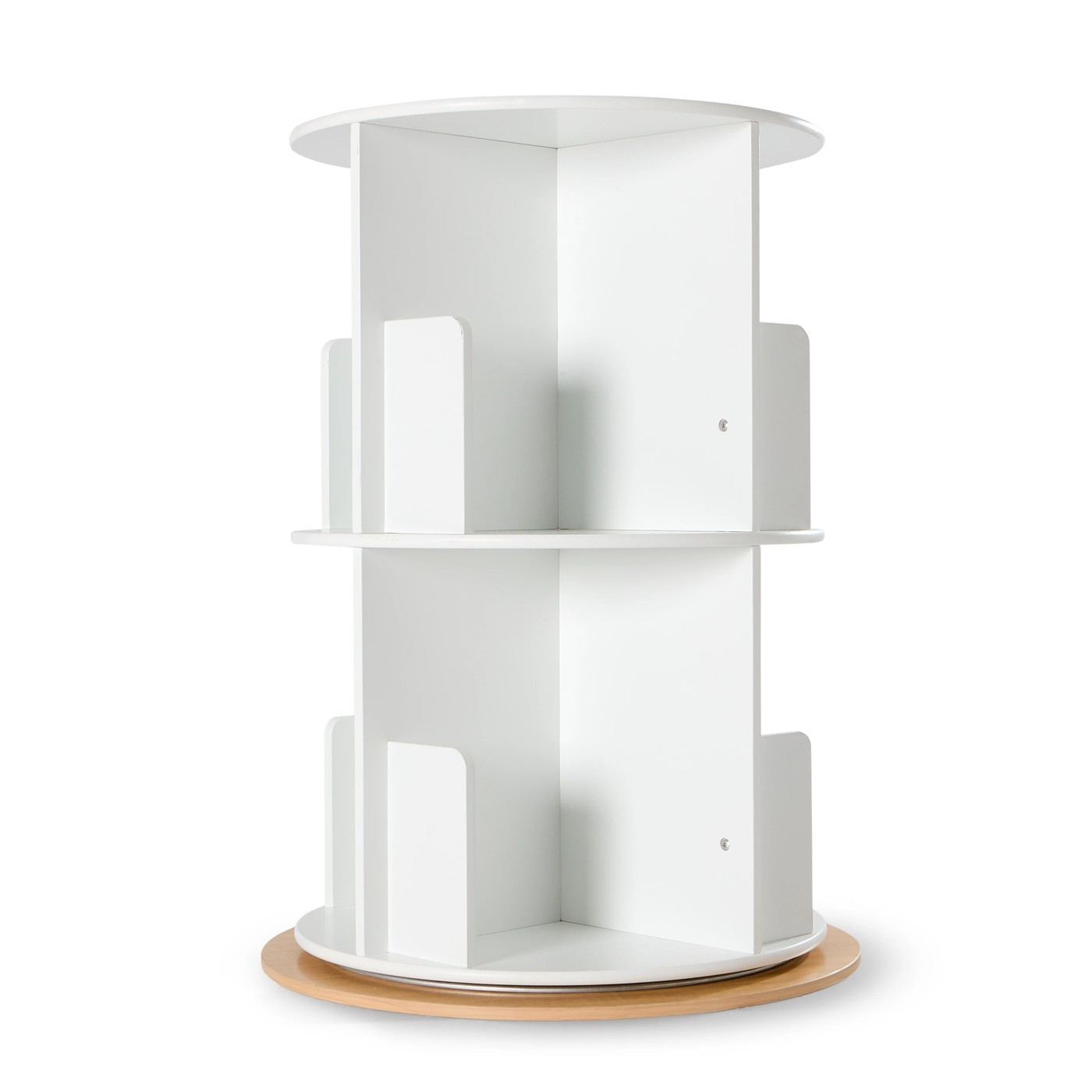 Anko Wooden Rotating Storage Shelf 2 of 6