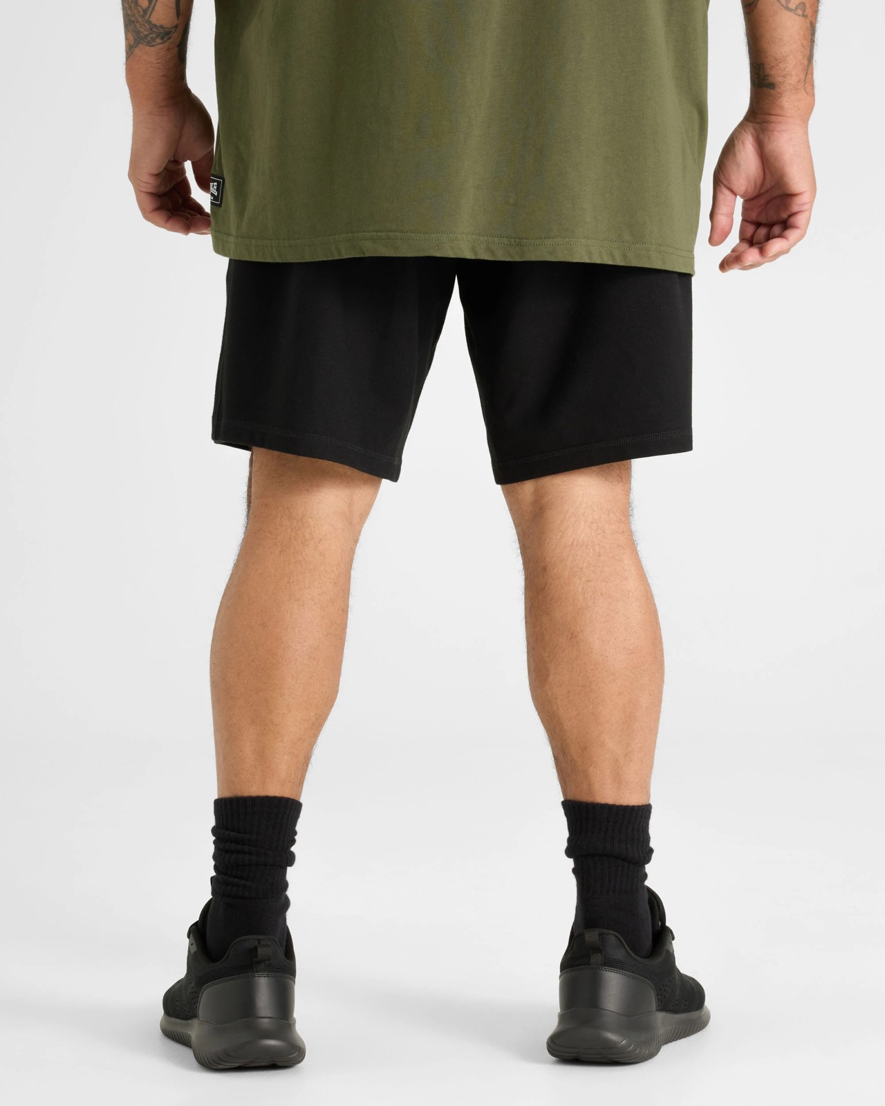 Lonsdale London Plus Size Shorts - Black 5 of 5