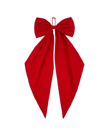 Anko Giant Bow Tree Topper - Red