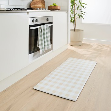 Kitchen Mat, Gingham - Anko