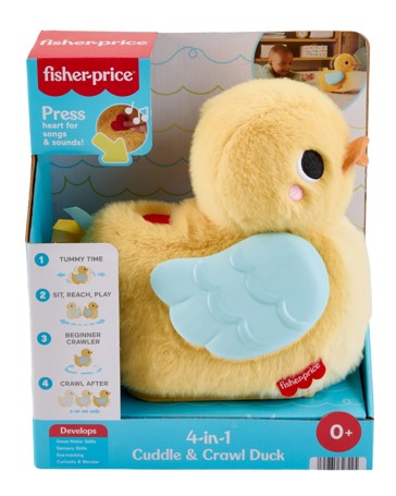 Fisher-Price 4-in-1 Cuddle & Crawl Duck