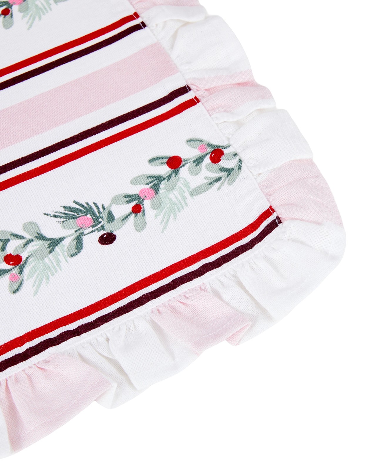 Anko Holly Stripe Ruffle Placemat 2 of 3