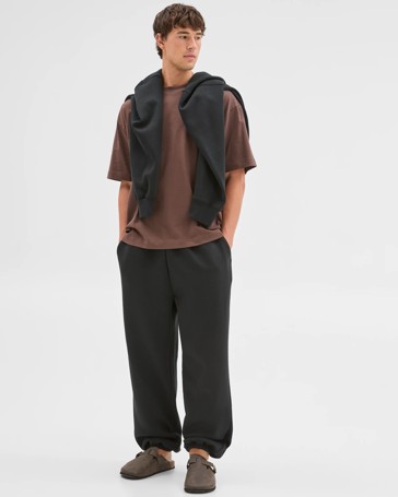 Commons Australian Cotton Blend Heavyweight Cuffed Trackpants