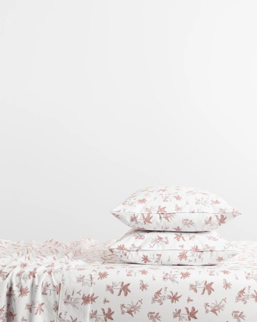 Tamara Palm Australian Cotton Printed Sheet Set