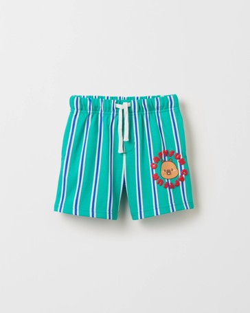 Licensed CapyFun Australian Cotton Striped Shorts