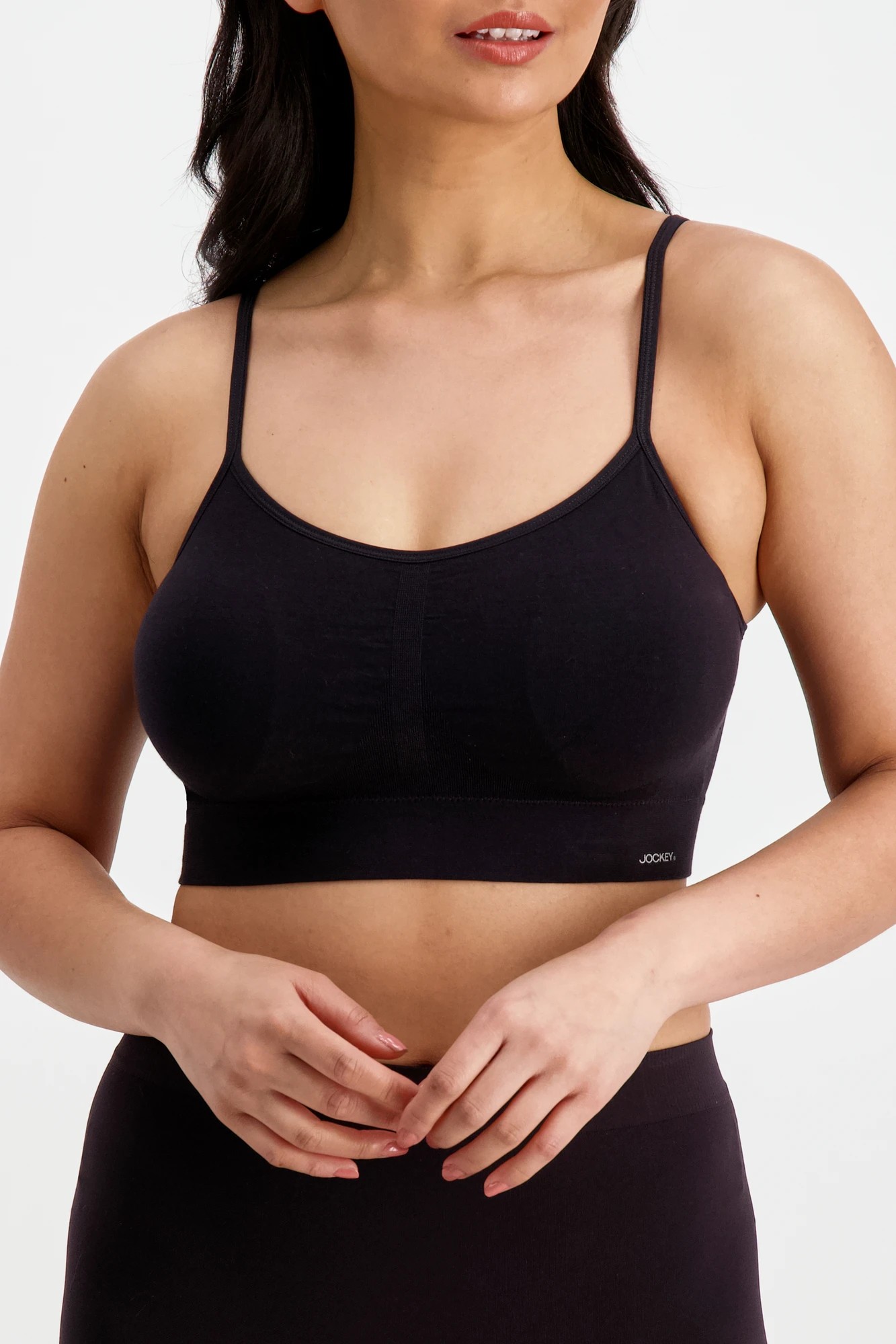 Jockey Skimmies® Crop Top; Style: WTB3 - Black