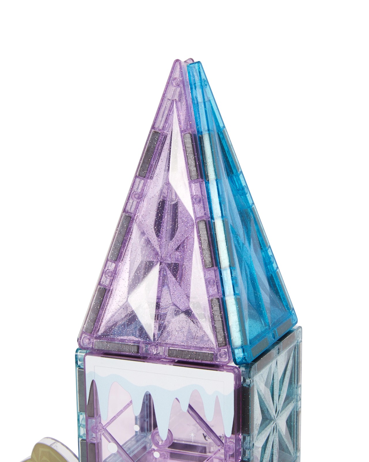 100 Piece Disney Frozen Magnetic Tiles 4 of 5