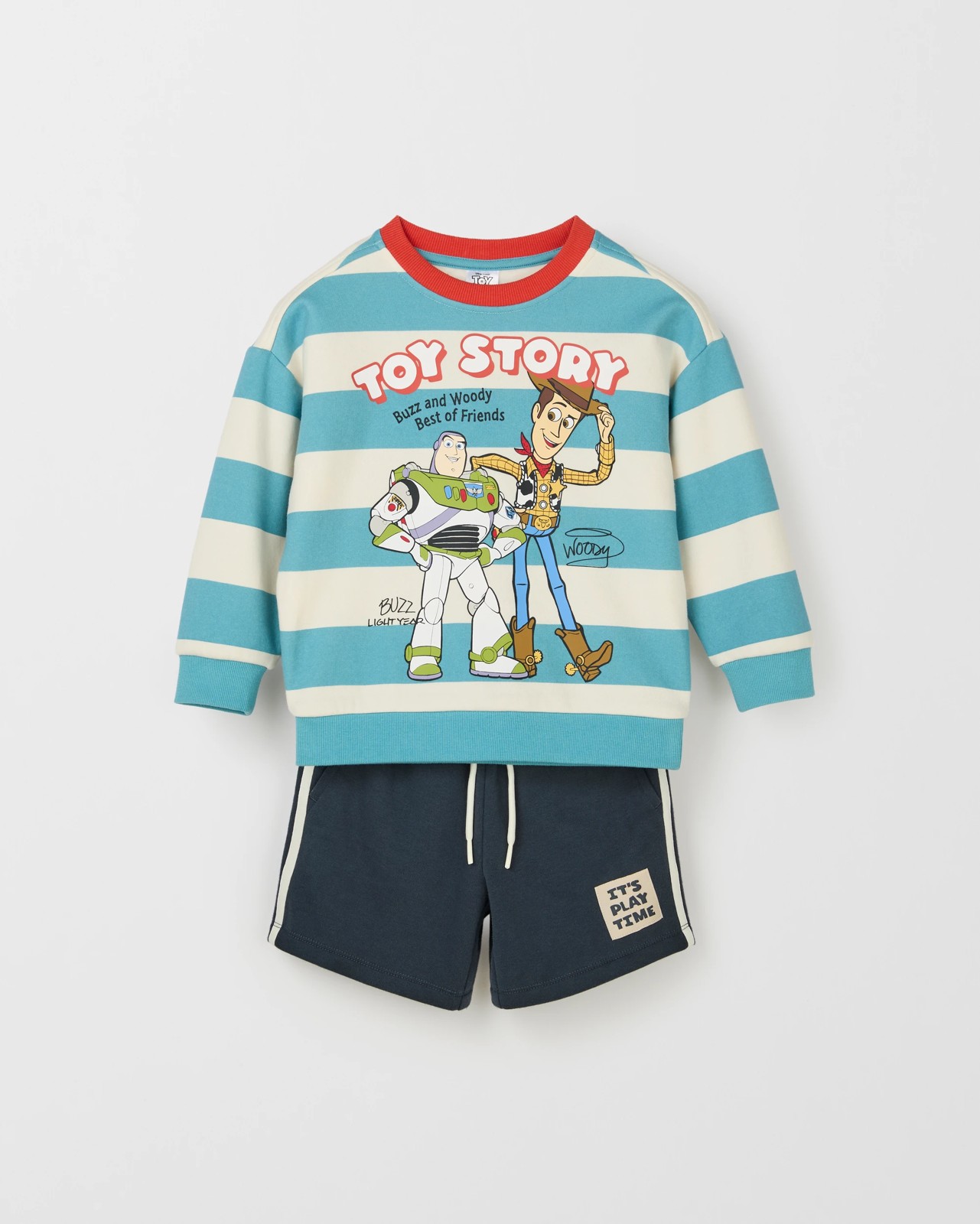 Disney Pixar Toy Story Australian Cotton Blend Jumper and Shorts Set 5 of 6