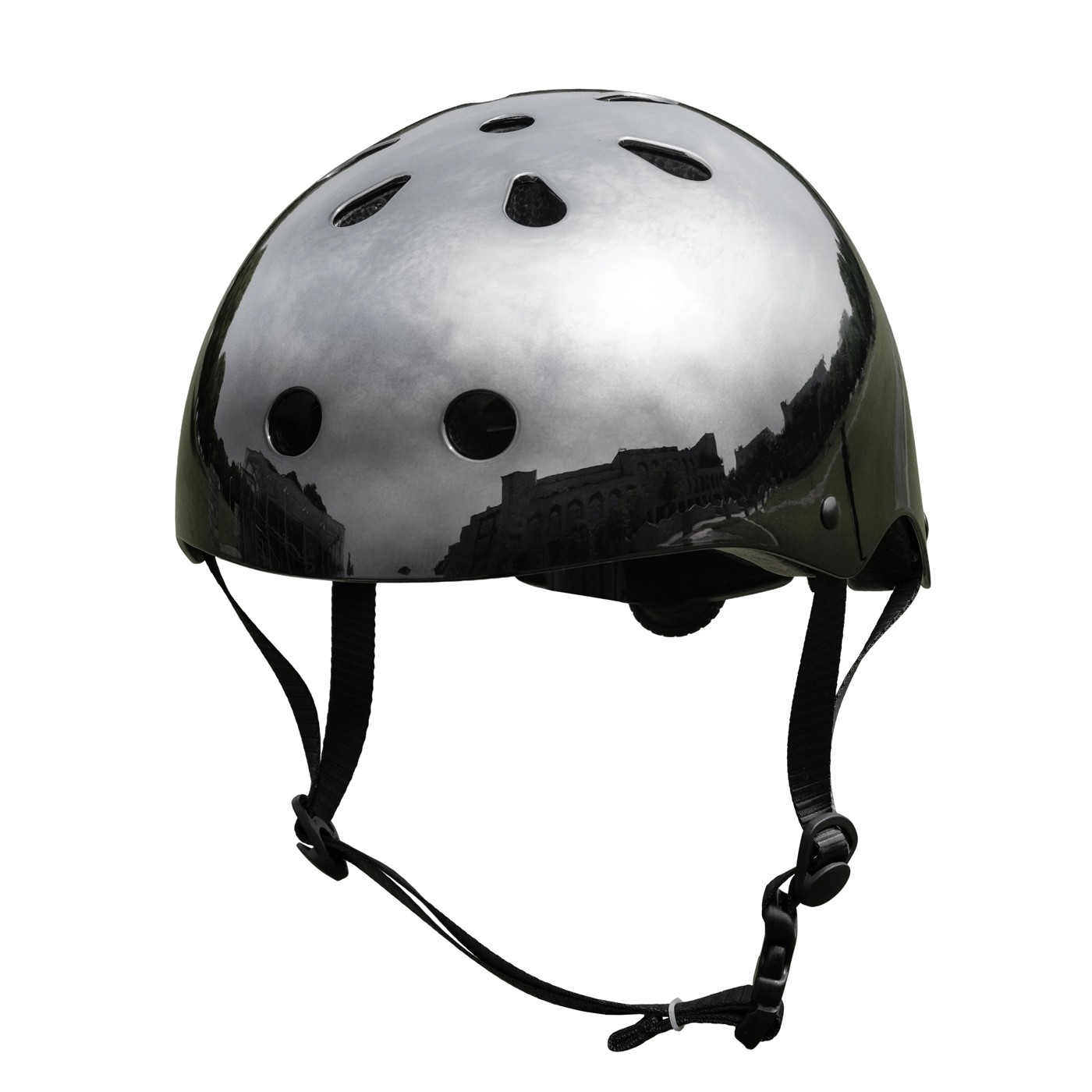 Anko Black/Chrome Multi Sport Helmet 2 of 5