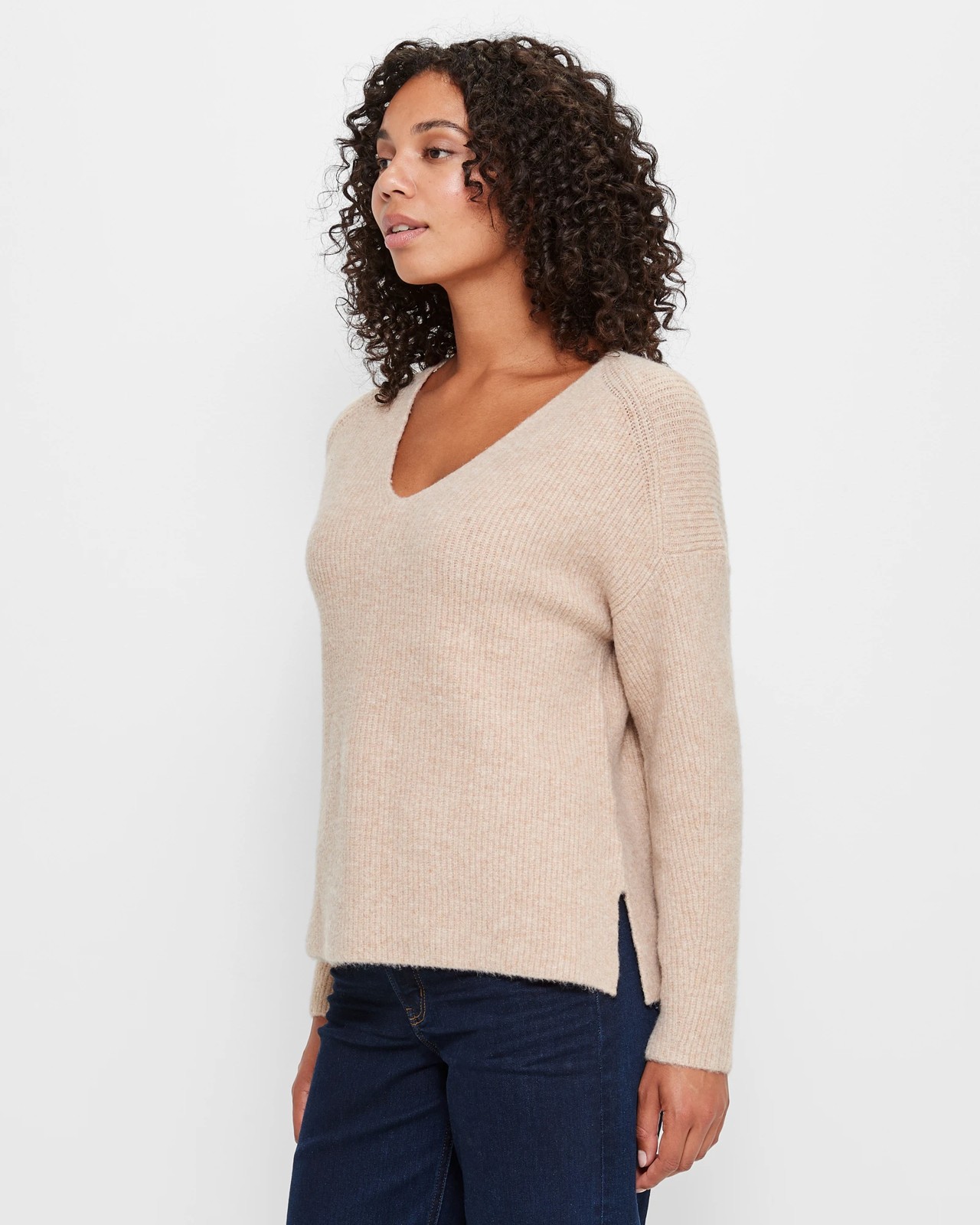 Super Soft V-Neck Jumper | Target Australia