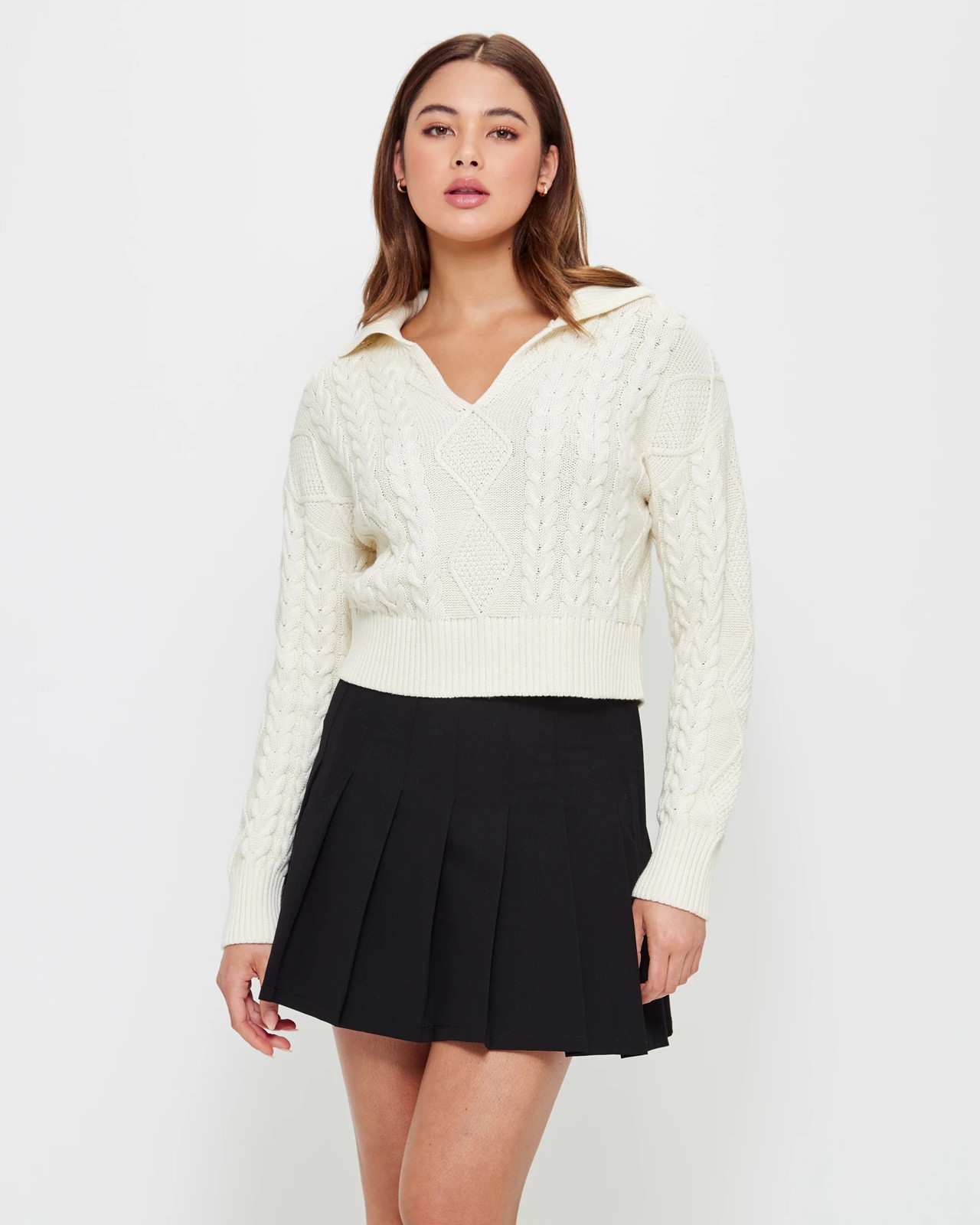 Pleated Mini Skirt - Lily Loves