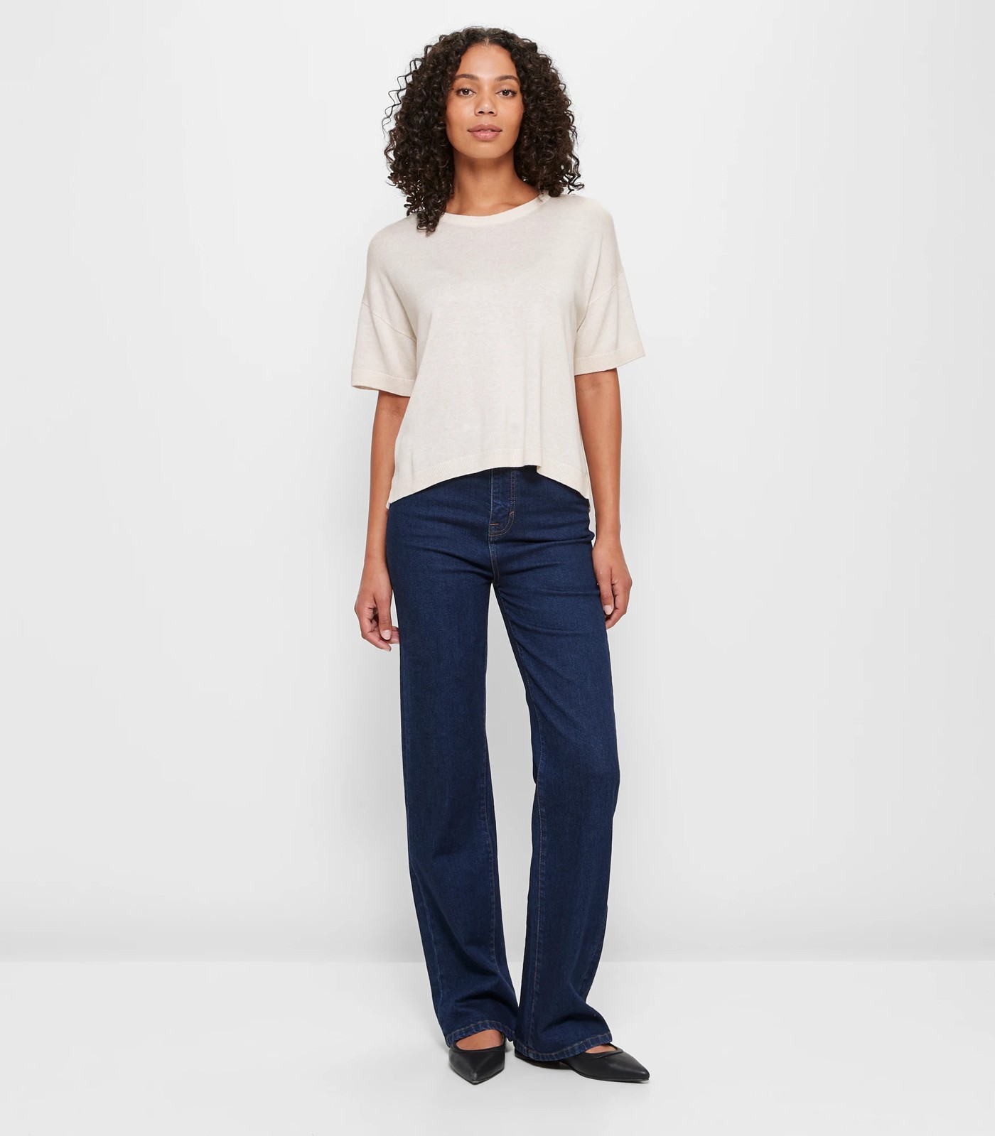 Knitted Boxy T-Shirt 2 of 5