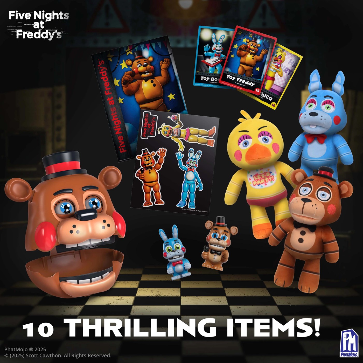 Five Nights at Freddy’s Toy Freddy Collector Bundle Series 2 5 of 5
