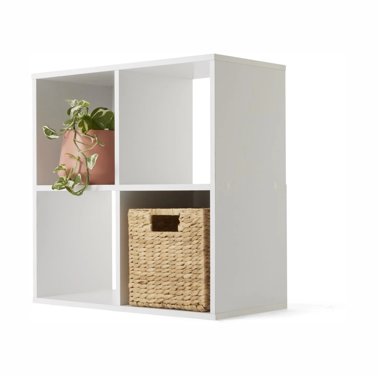 Anko 4 Cube Display Storage Unit - White 4 of 4