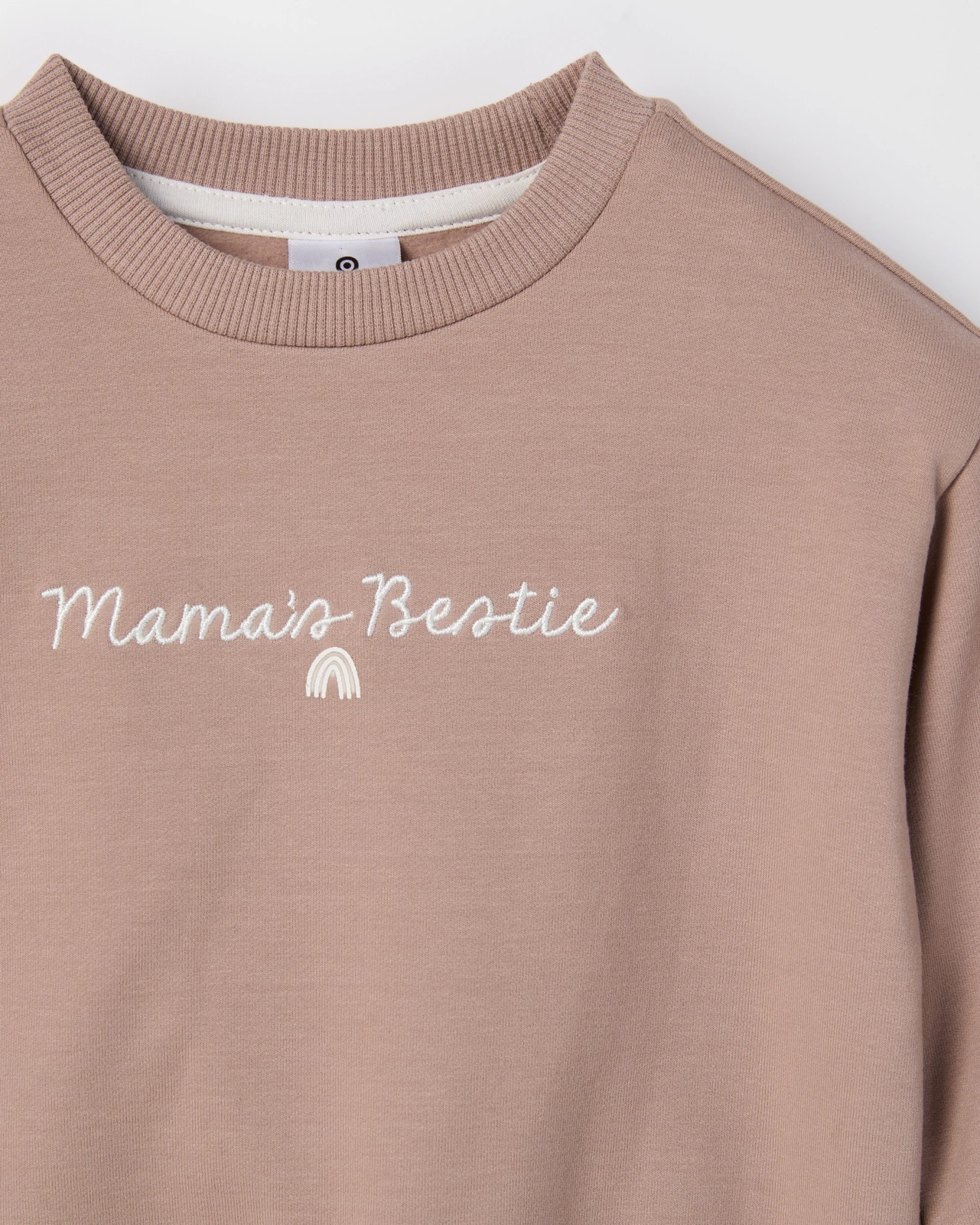 Baby Organic Cotton Long Sleeve Fleece Sweat Top 2 of 2