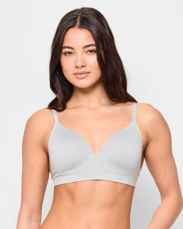 Seamfree Wirefree T-Shirt Crop Bra - Lily Loves