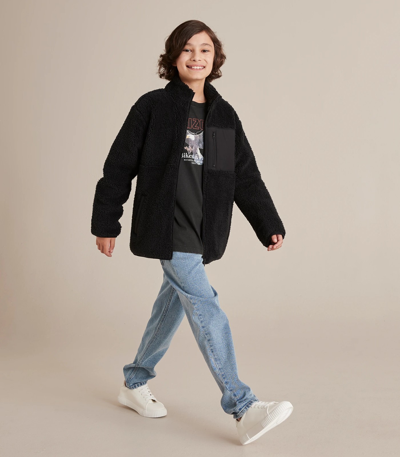 Teddy Fleece Zip Jumper 6 of 6