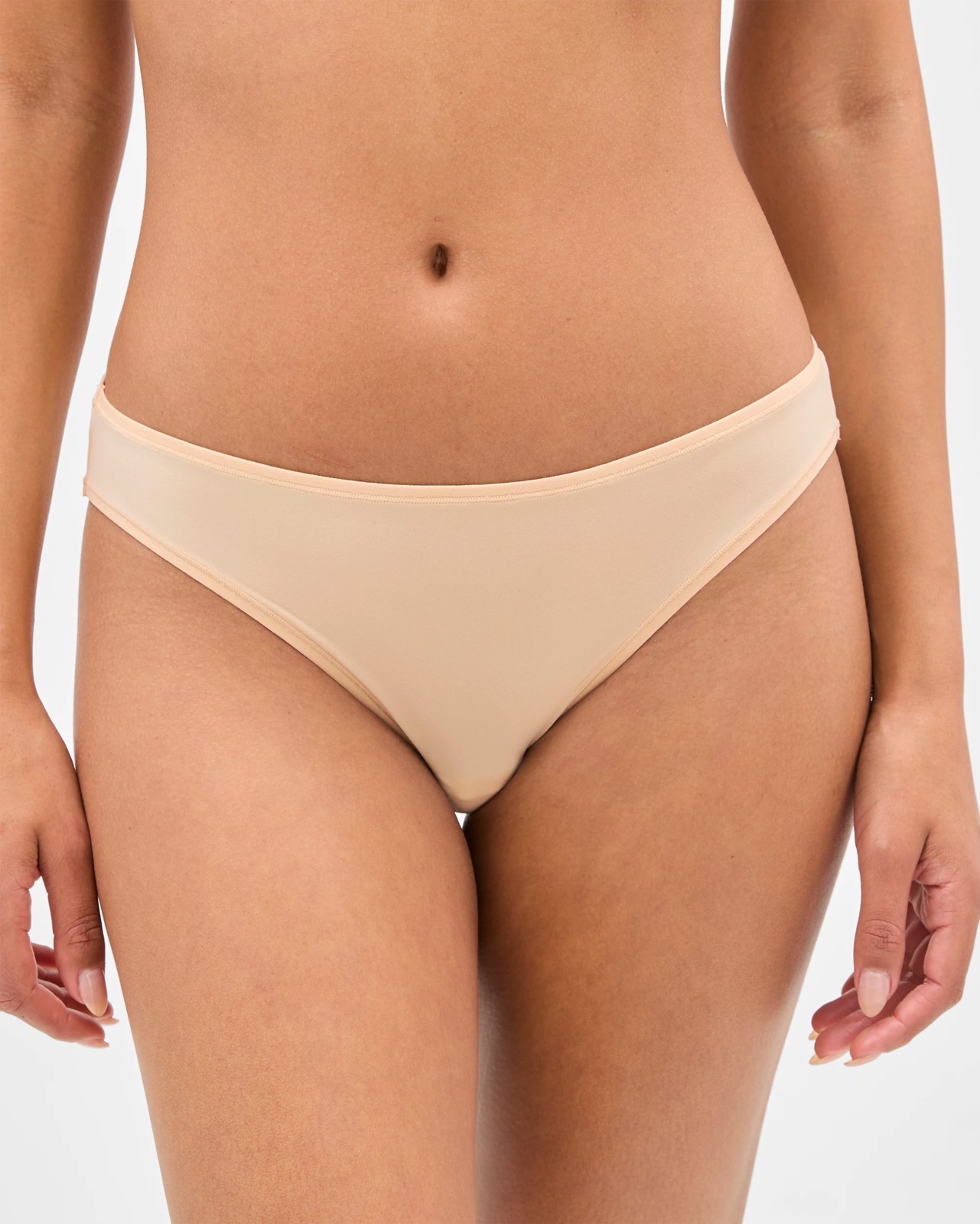 3 Pack Soft Comfort Bikini Briefs - Bare Beauty 2 of 4