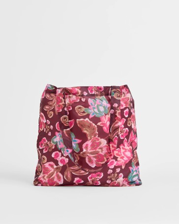 Fold Up Shopper Tote Bag