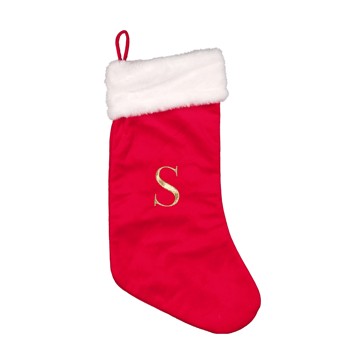 Letter S Stocking - Anko