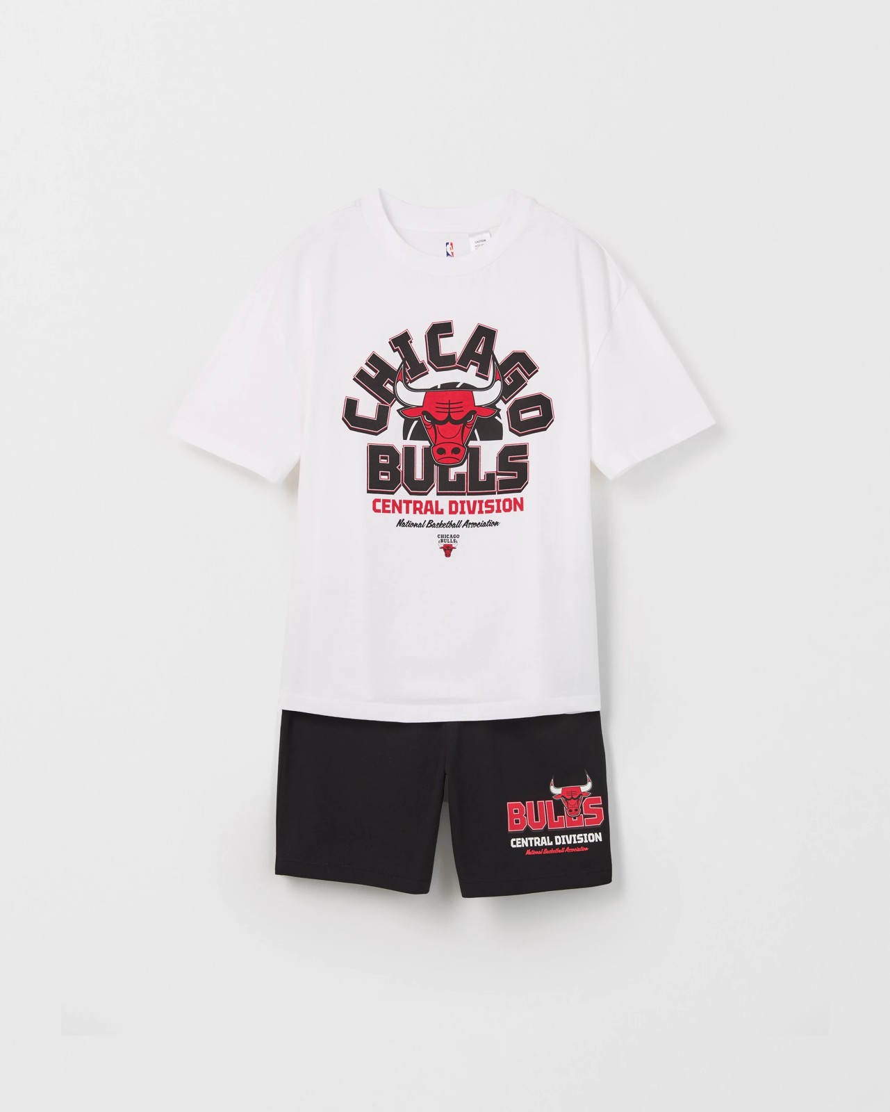 Licensed NBA Australian Cotton Older Boys Oversized Knit Pyjama Set - Multi NBA Bulls 6 of 6