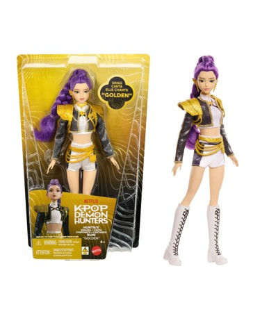 KPop Demon Hunters HUNTR/X Rumi - Golden Singing Doll