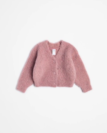Brushed Knit Cardigan