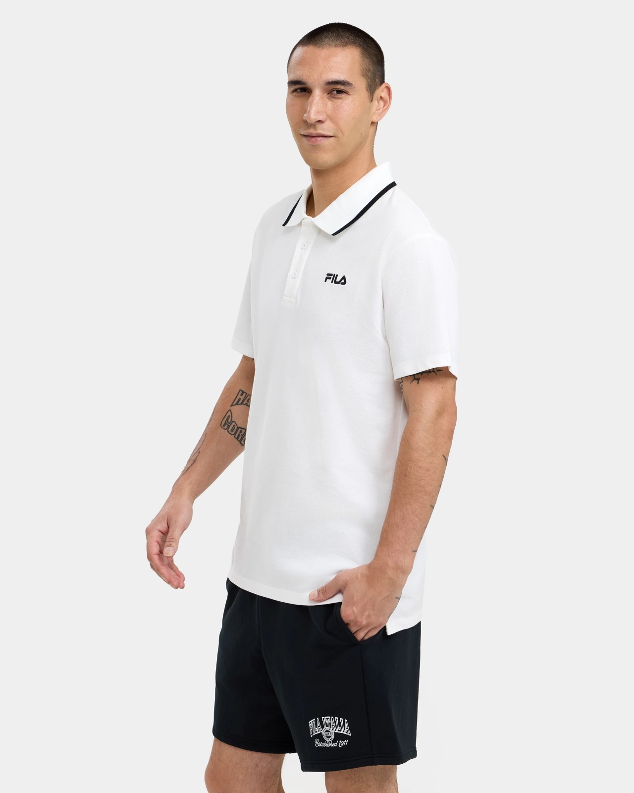 Fila Carlo Fleece Shorts - Black 3 of 6