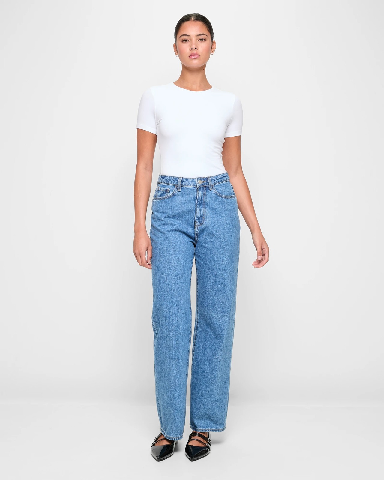 Australian Cotton Essentials Double Layer T-Shirt Bodysuit - Lily Loves 2 of 5