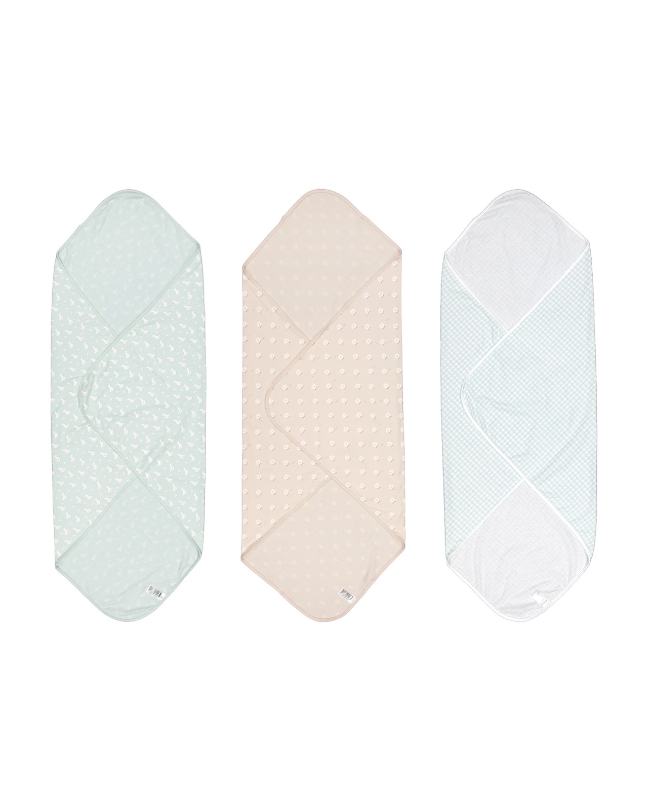 Anko 3 Pack Cotton Jersey Wraps 2 of 5