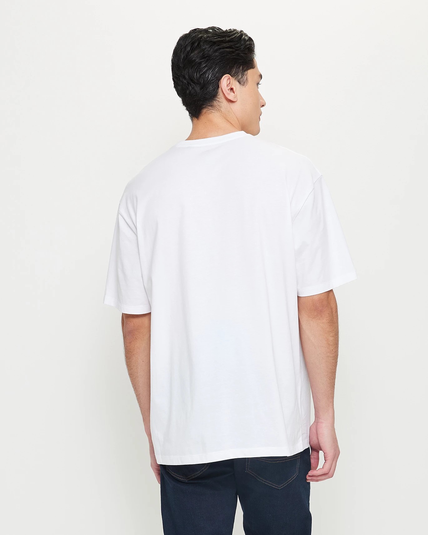 Australian Cotton Oversized T-Shirt - White | Target Australia