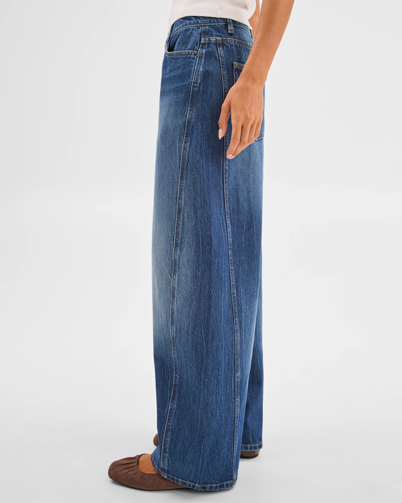 Lily Loves Barrel Leg Denim Jeans 5 of 5