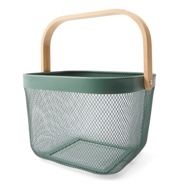 Mesh Basket, Green - Anko