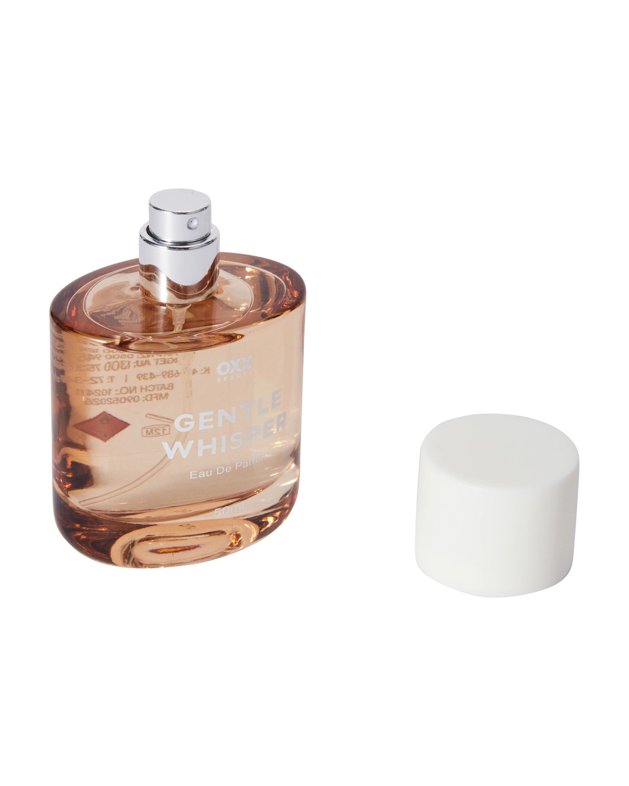OXX Fragrance Gentle Whisper Eau De Parfum 50ml, Mandarin - Jasmine and Amber 3 of 6
