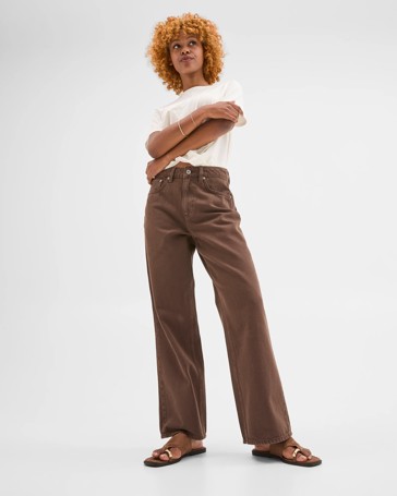 Petites Imogen Denim Loose Fit Jeans