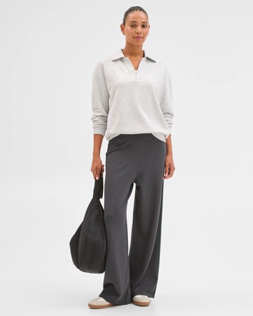 Active Australian Cotton Blend Rugby Polo Sweat Top