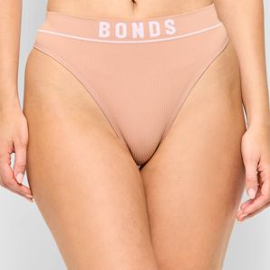 Retro Rib Hi G-String Briefs - Bonds product image