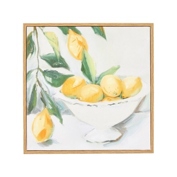 Lemons Framed Canvas - Anko