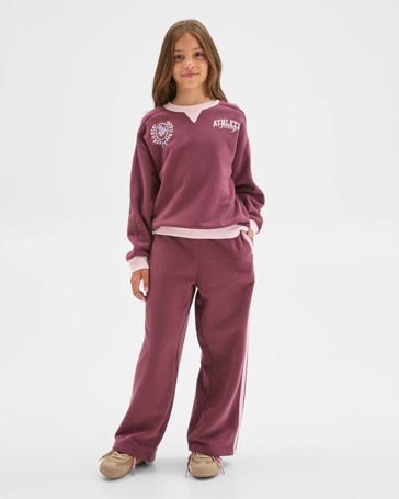 Australian Cotton Blend Long Sleeve Fleece Sweat Top