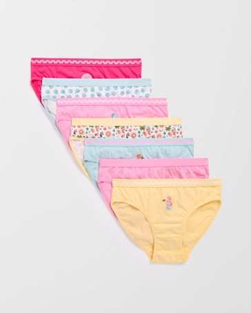 Maxx Australian Cotton 7 Pack Older Girls Briefs