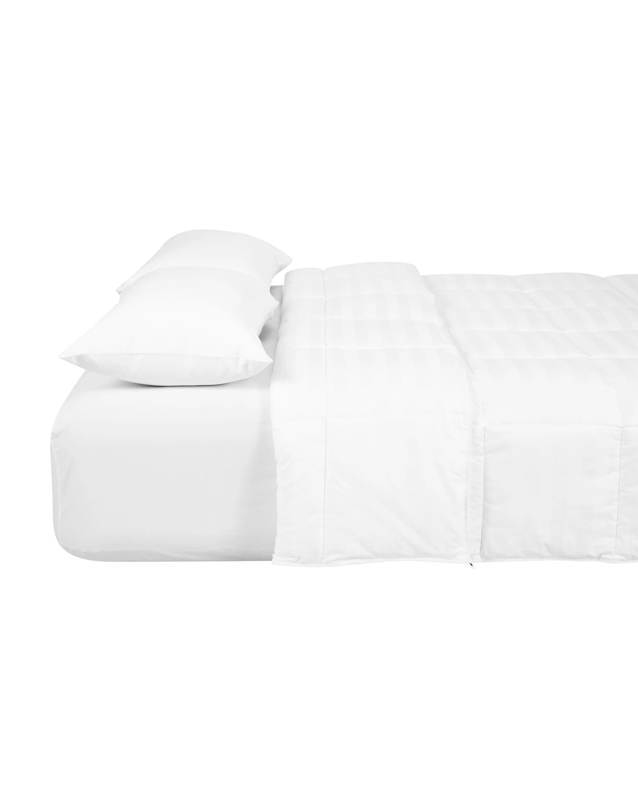 Anko Memory Fibre Quilt - King Bed, White 4 of 4