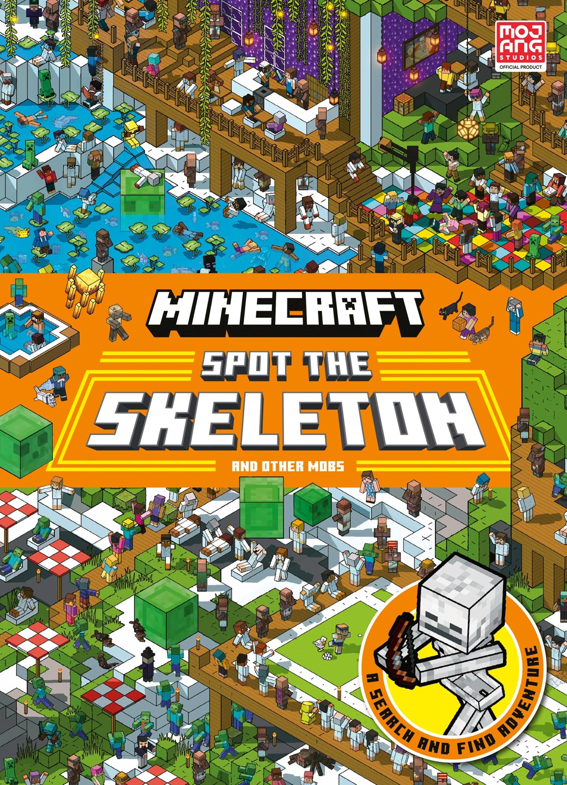 Minecraft Spot the Skeleton and Other Mobs - Book 2 of 2