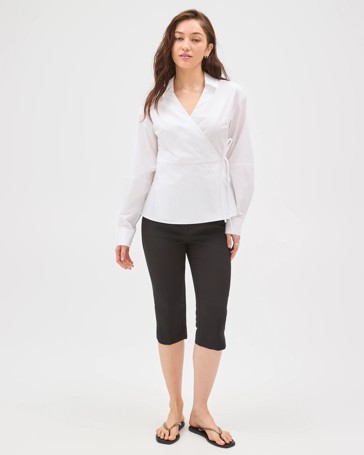 Lily Loves Australian Cotton Wrap Poplin Shirt