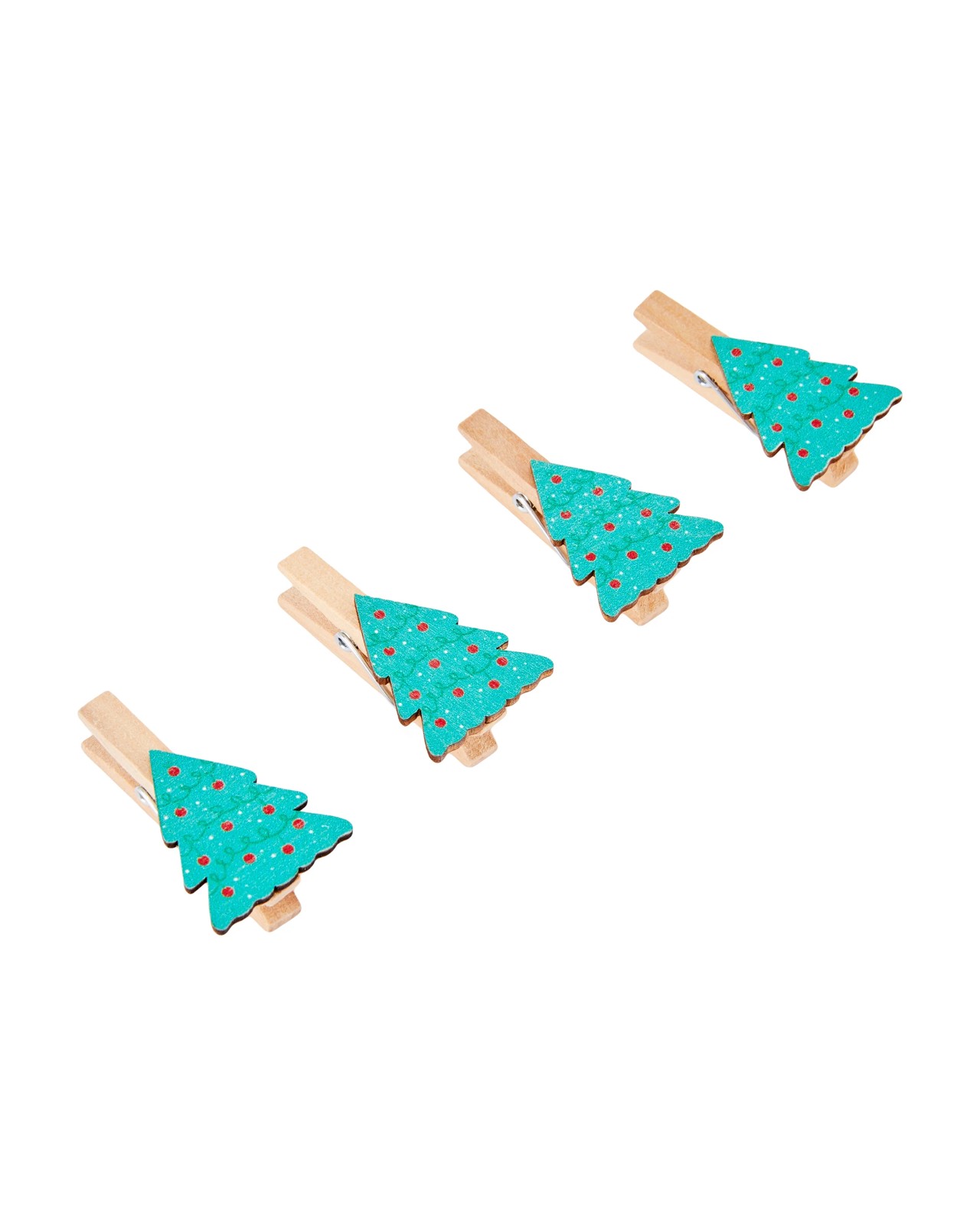 Anko 16 Piece Christmas Craft Novelty Pegs 6 of 6
