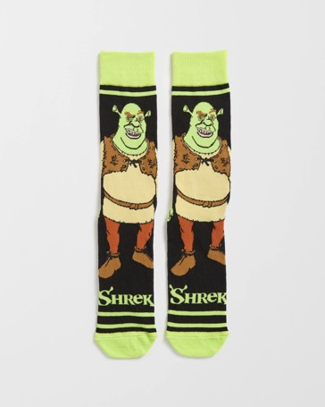 Shrek Licensed Crew Socks - Swag