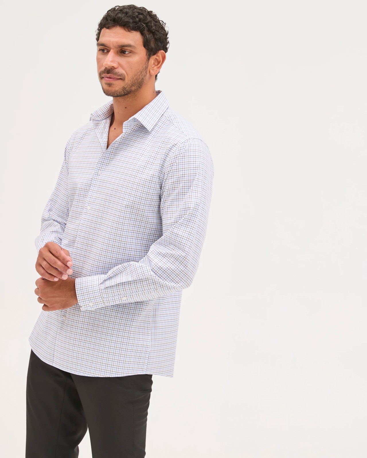Preview Australian Cotton Tattersal Business Shirt 4 of 6