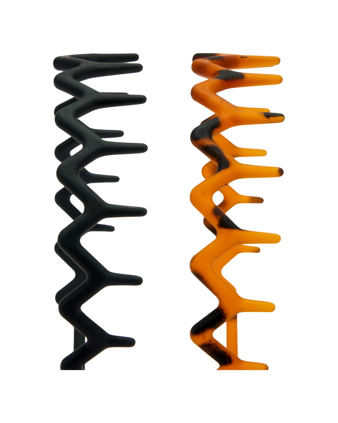 OXX Haircare 2 Pack Twist Headband - Black and Tort 2 of 4