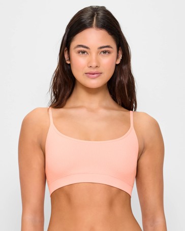 Ribbed Strappy Crop Top - Lily Loves