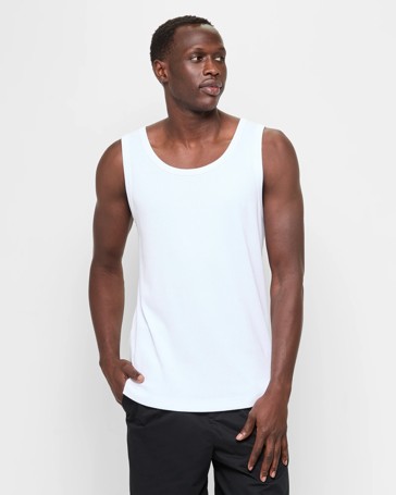 Australian Cotton Rib Tank Top - Commons