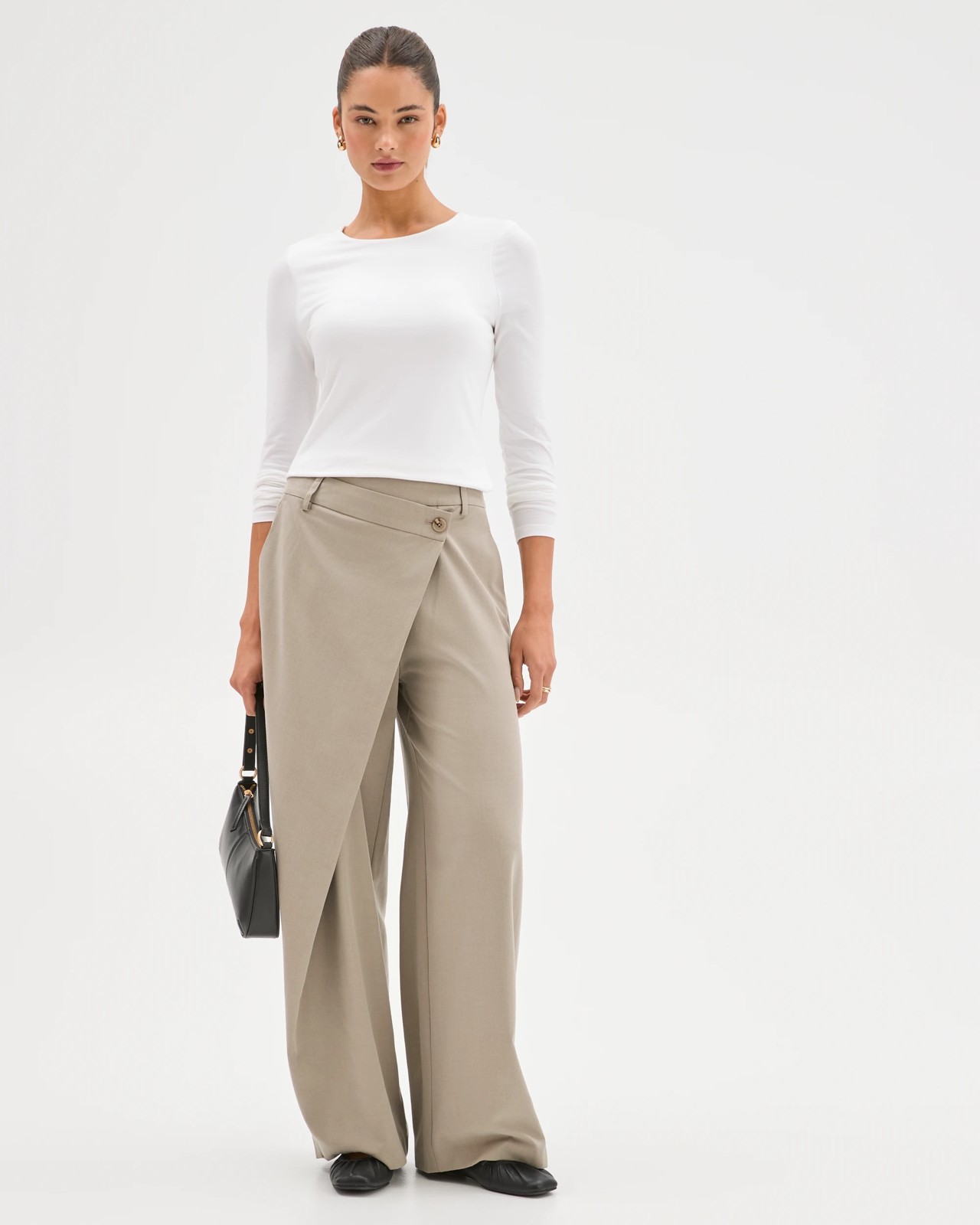 Lily Loves Australian Cotton Crew Neck Top - Lily White 3 of 6